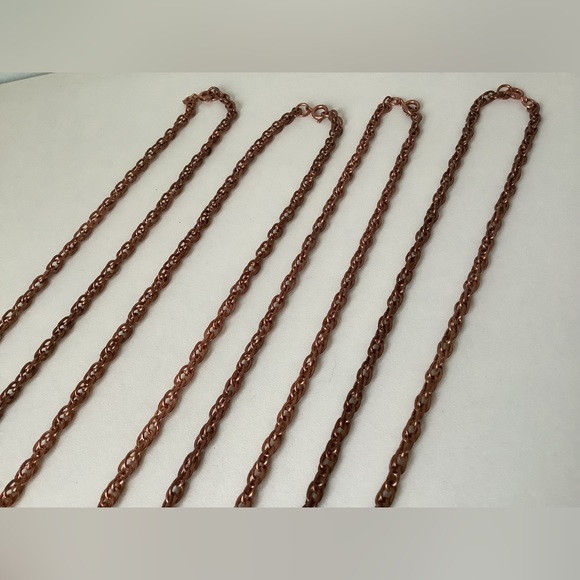 Vintage 24” copper unisex chains - Picture 6 of 8